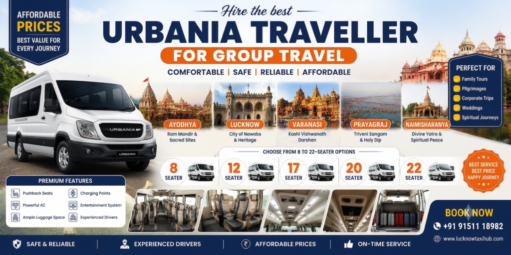 Book Urbania Traveller in Gorakhpur Hire on Rent Best Deals