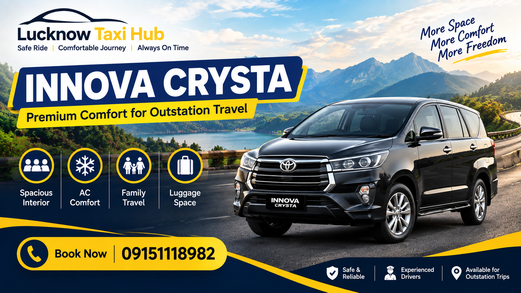 Innova Crysta Taxi Booking